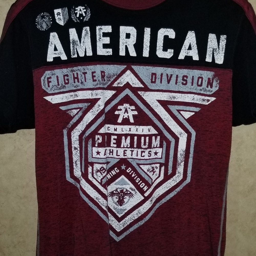 American fighter tshirt